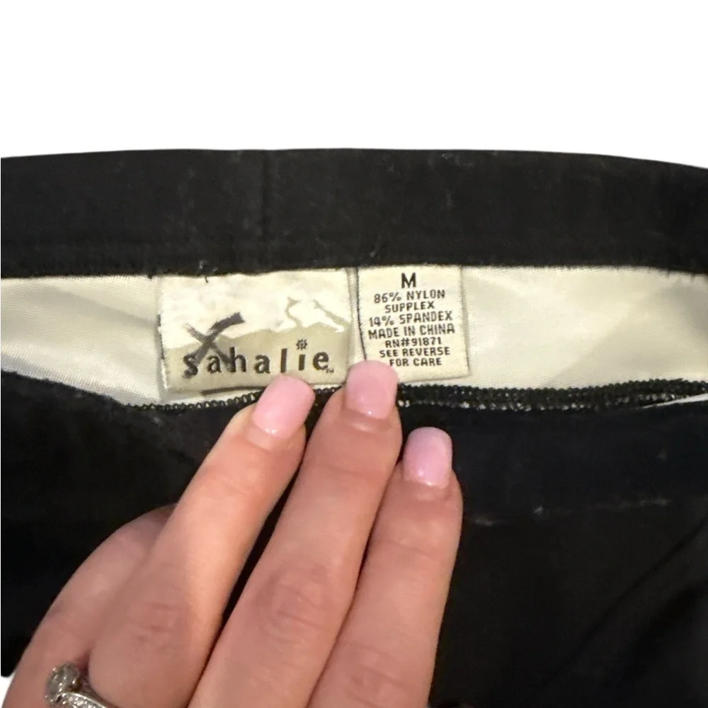 Black High-Waist maternity Leggings